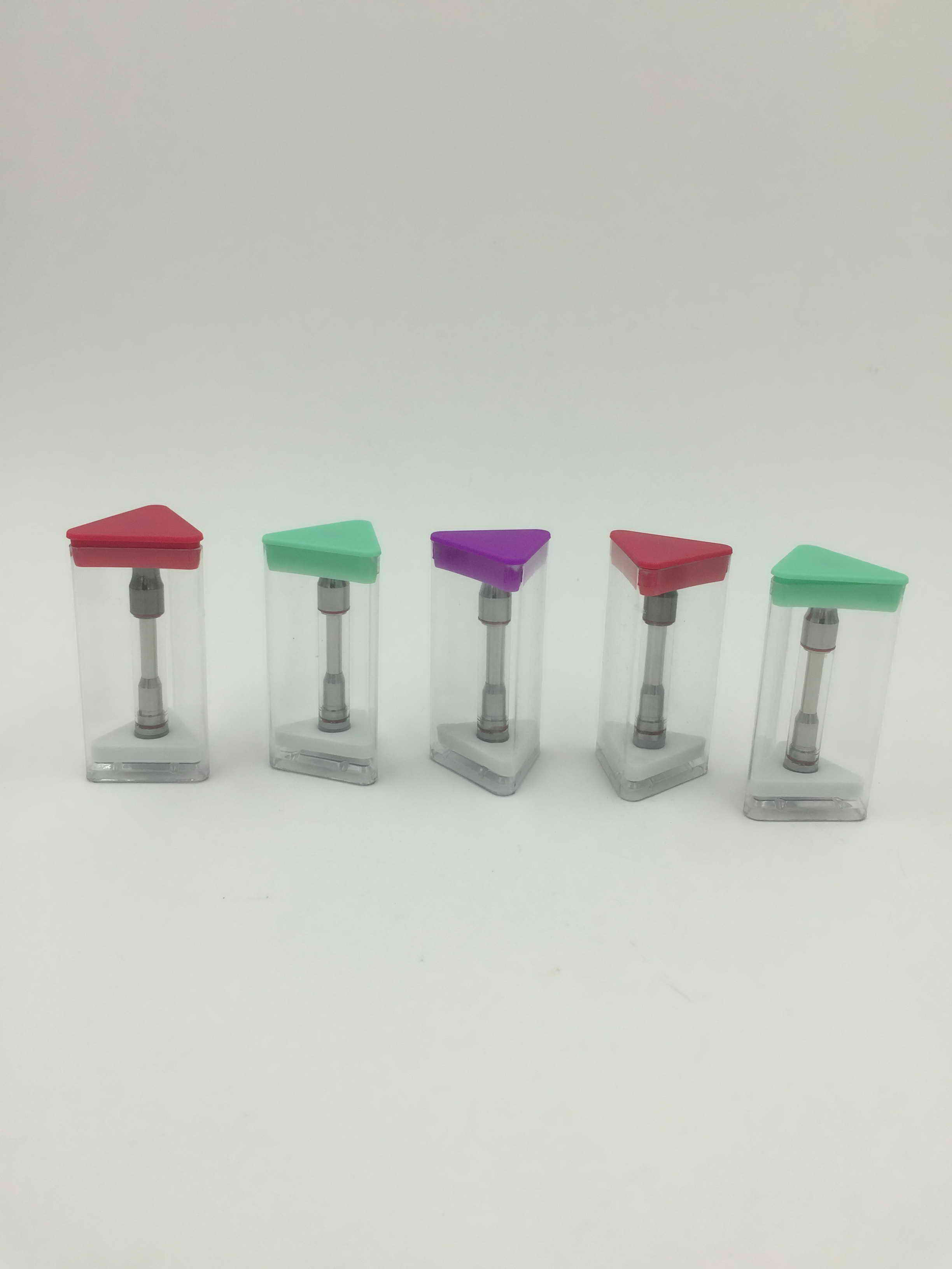 clear triangle tubes,triangle plastic tubes,triangel packaging tubes